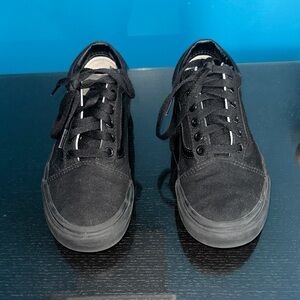 Vans Black Canvas Sneakers for Men